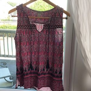 Lucky Brand sleeveless top, Medium